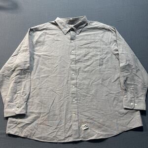 Amazon Essentials Men Shirt Gray Sz 2XL‎ Pre-Owned Excellent